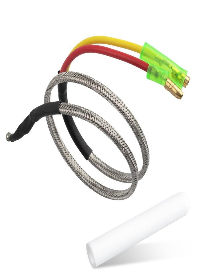 BKIFU For QuadraFire 812-4470 14"Thermocouple and Protection Tube Cover 812-1322 replacement for Quadra Fire Castile, Contour, Mt Vernon OE, Sante Fe,Heatilator Eco-Choice CAB50, PS35, and PS50 parts - Image 1